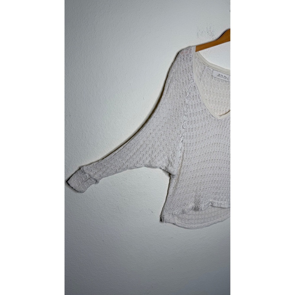 Free People We The Free Thien's Hacci Sweater Top XS Beach Oversized‎ Layering - Picture 8 of 16